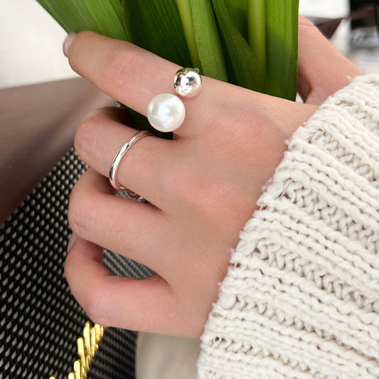 Stall Goods Fashion Simple Opening Adjustable Rings