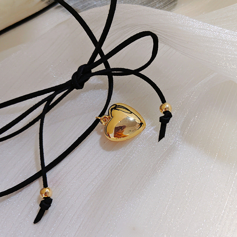 Ornament Pull Adjustable Wax Line Simple Necklaces