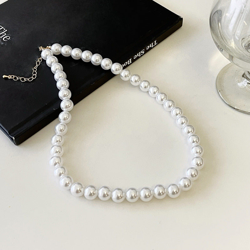 Luxury Retro Classic Style Pearl Simple High Sense Summer Necklaces