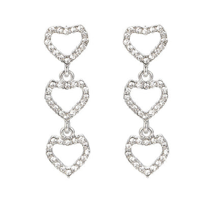 Sweet Cool Cold Style Hollow Full Earrings