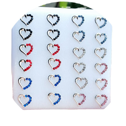 Women's Summer Ear Plastic Auricular Needle Mini Earrings