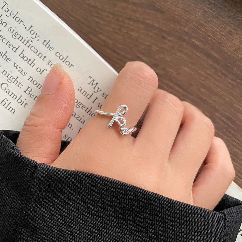 Personalized Cold Style Hand Jewelry Female Opening Rings
