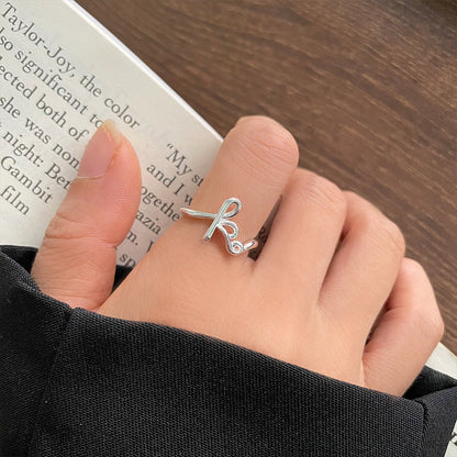 Personalized Cold Style Hand Jewelry Female Opening Rings