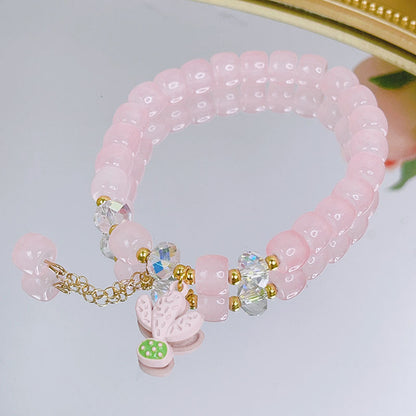Female Simple Cute Beaded Stall Stationery Bracelets