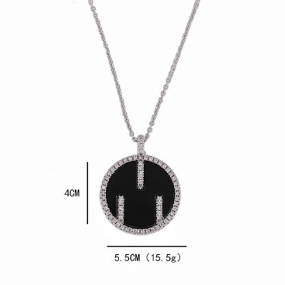 Solid Drip Smiley Female Affordable Luxury Fashion Necklaces
