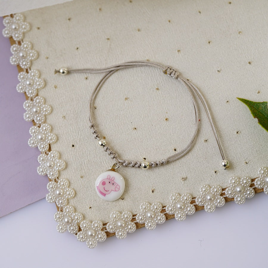 Commodity Ceramic Pearl Girlfriends Couple Learning Bracelets