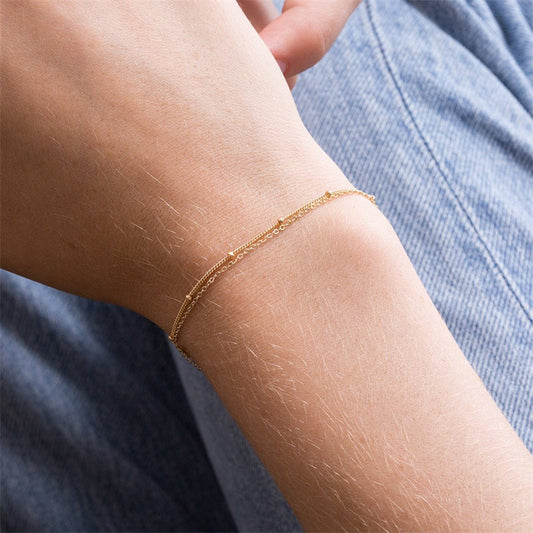 Ornament Fashion Slim Chain Female Simple Bracelets