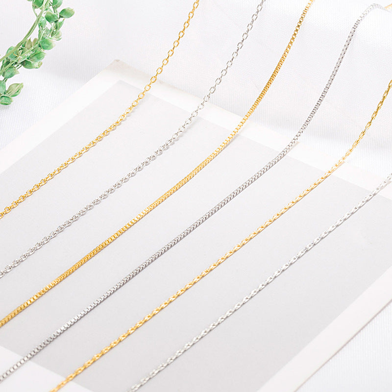 Women's Box Beaded Female Summer With Needle Universal Necklaces