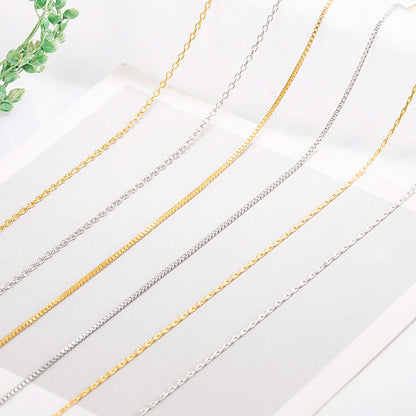 Women's Box Beaded Female Summer With Needle Universal Necklaces