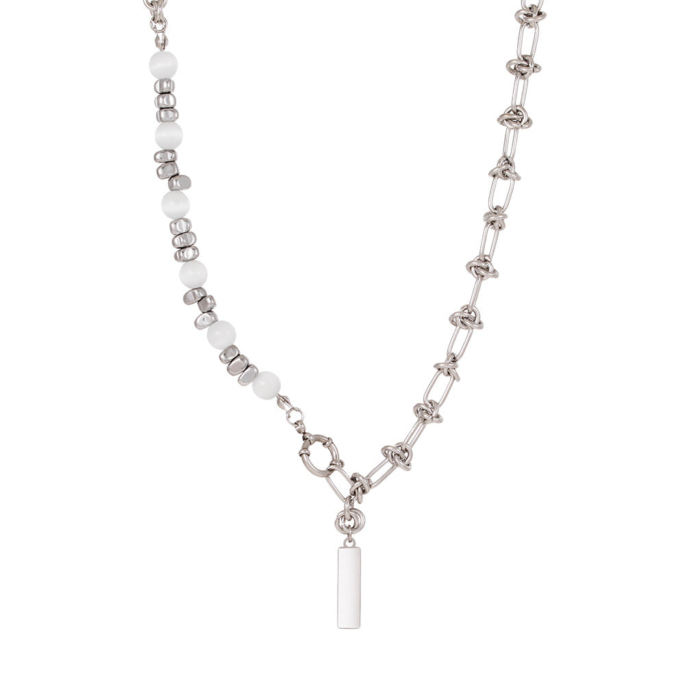 Men's High-grade Hip Hop Style Titanium Steel Chain Fashion Necklaces