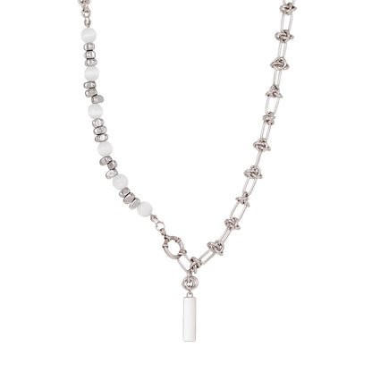 Men's High-grade Hip Hop Style Titanium Steel Chain Fashion Necklaces