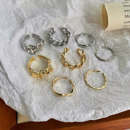 Women's Index Finger Open Simple High Sense Rings