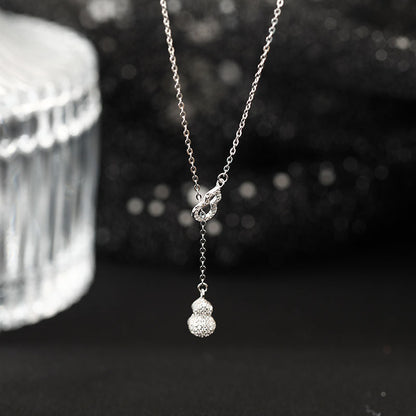 Gourd Hollow Cold Style Female Niche Necklaces