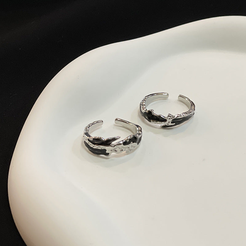 Women's & Men's & And Cold Wind Personality Sterling Sier Rings