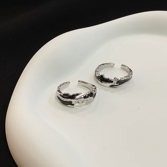 Women's & Men's & And Cold Wind Personality Sterling Sier Rings