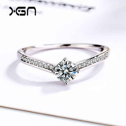 Sterling Sier Eight Hearts And Arrows Rings