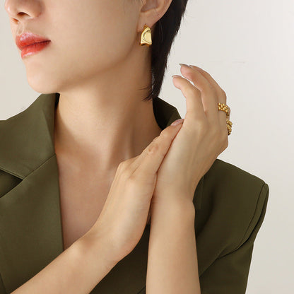Fashion Simple Style Irregular Shaped Geometric Earrings