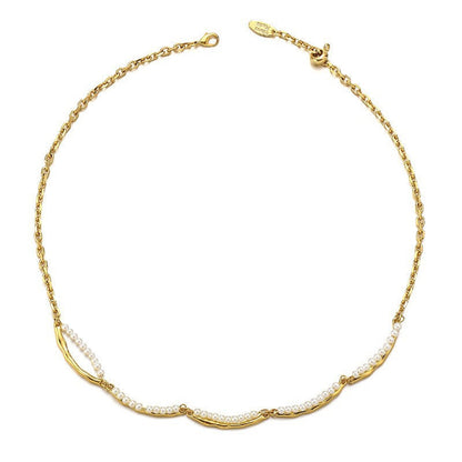 Women's Gold-plated French Vintage Style Light Luxury Necklaces