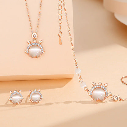 Women's Dragon Sterling Sier Original Life Chinese Style National Fashion Necklaces