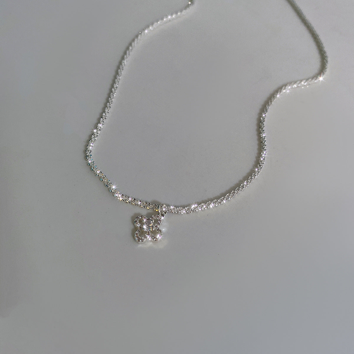 Zircon Pendant Female Light Luxury Minority Necklaces