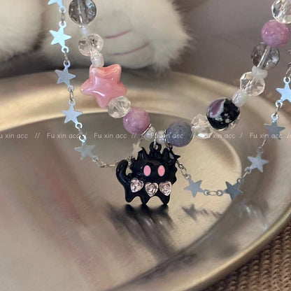 Stars Female Subculture Affordable Luxury Style Necklaces