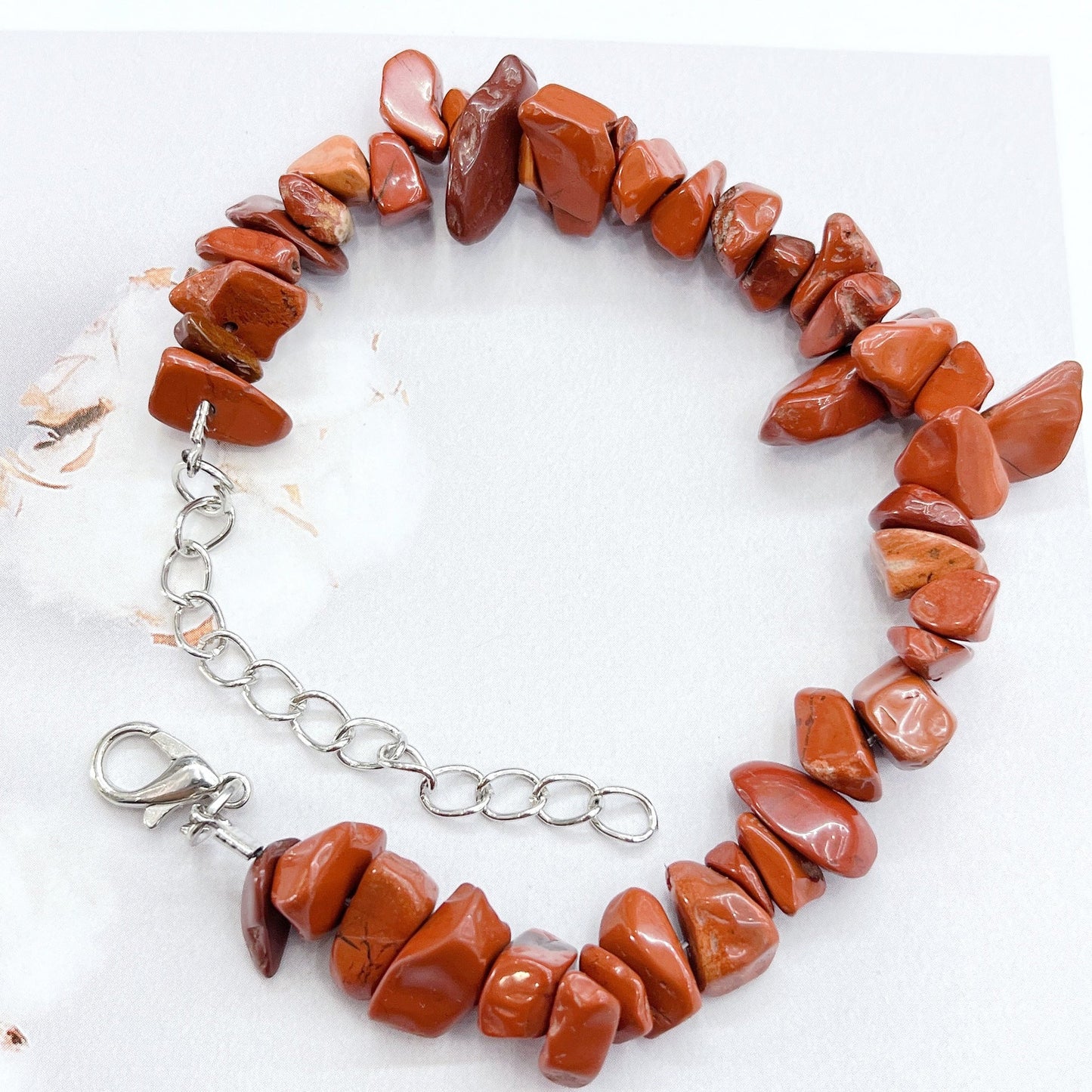 Natural Crystal Agate Gravel Stone Irregular Bracelets