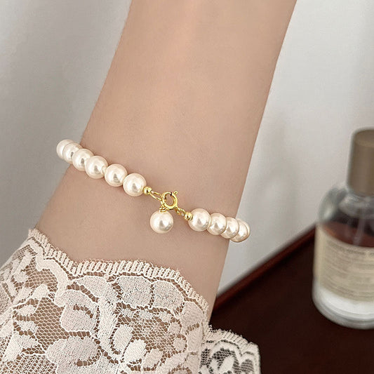 Pearl Temperament Entry Lux Niche Design Hand Bracelets