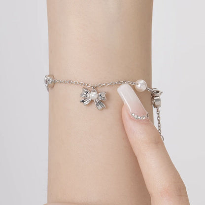 Zircon Pearl Female Light Luxury Minority Bracelets