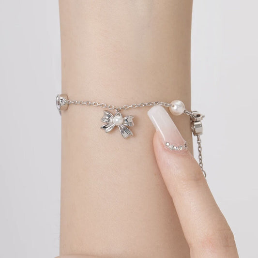 Zircon Pearl Female Light Luxury Minority Bracelets