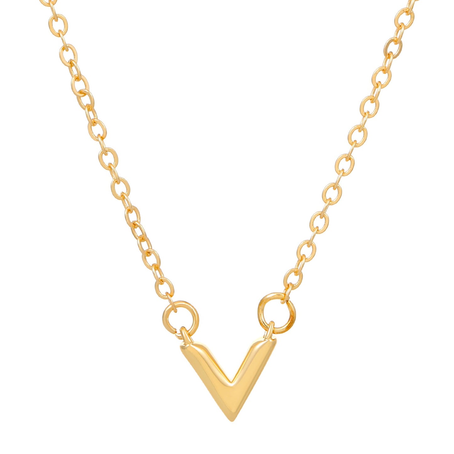 V-shaped Female Pendant Retro Fashion Elegance Necklaces