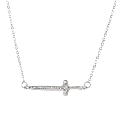 Women's Cross Sword Pendant Hip Hop Punk Necklaces