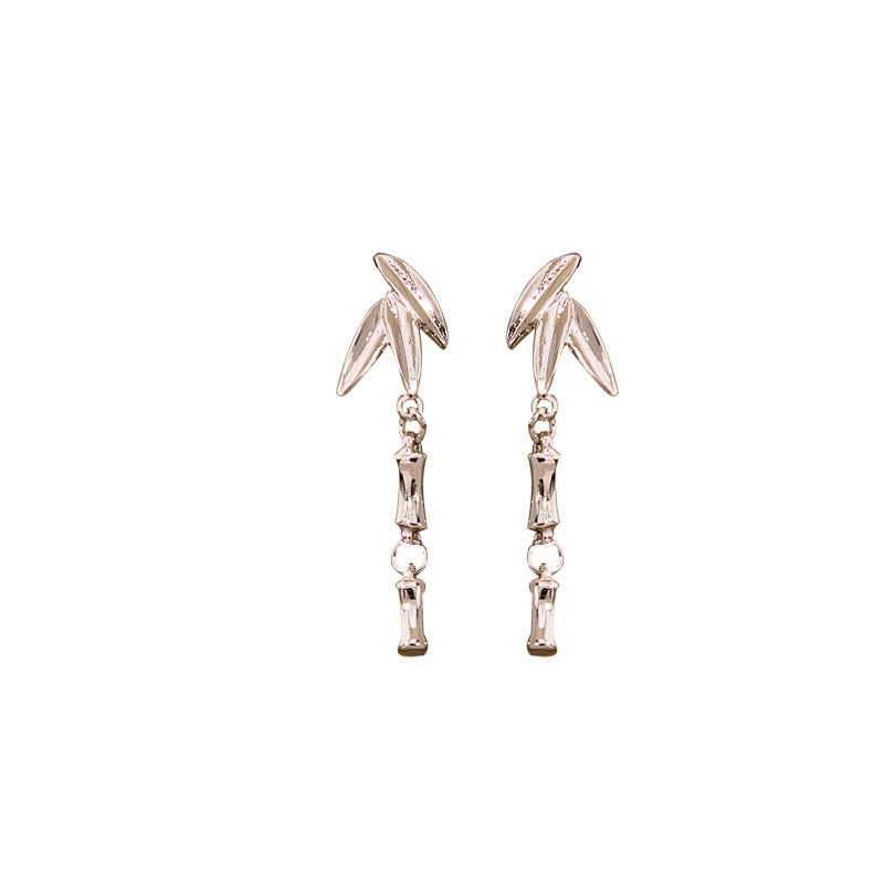 Leaf Metal Ear Fashion Commuter Tassel Earrings