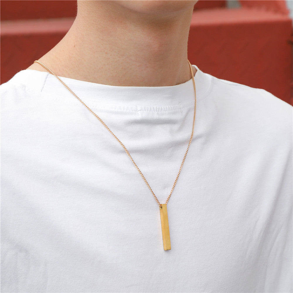 Cold Style Temperament Wild Hip Hop Geometric Necklaces