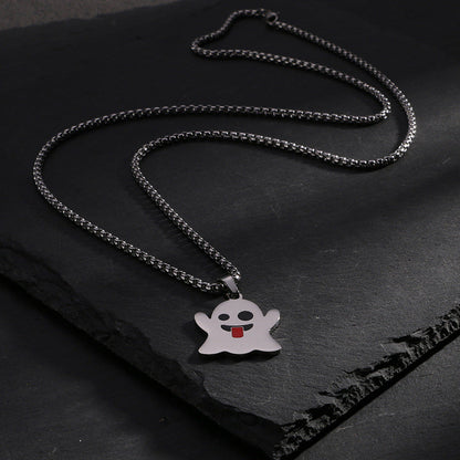 Style Funny Cool Sweater Chain Hip Necklaces