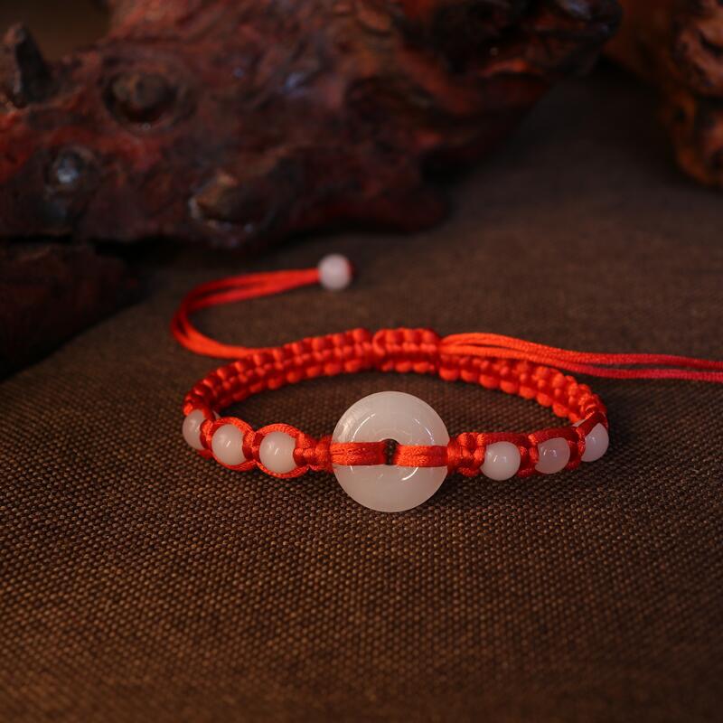 Women's & Men's & Imitation Jade Safety Buckle And Bracelets