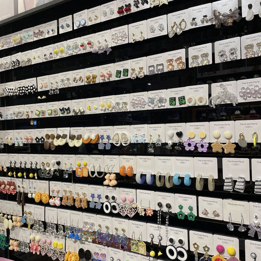 Tail Goods Stall Inventory Processing Night Earrings