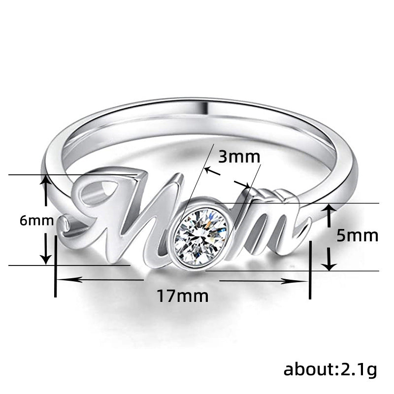 Women's Mother's Day Gift Special Mom Birthday Rings