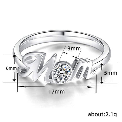 Women's Mother's Day Gift Special Mom Birthday Rings