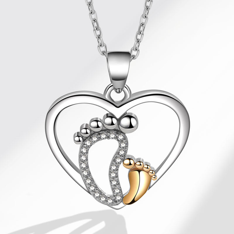 Concentric Pendant Heart Jewelry Mother's Day Necklaces