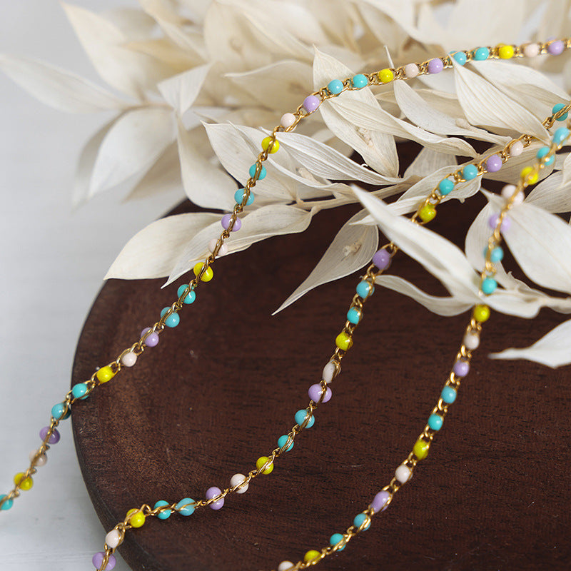 Women's High Sense Simple Handmade Beaded Bead Necklaces