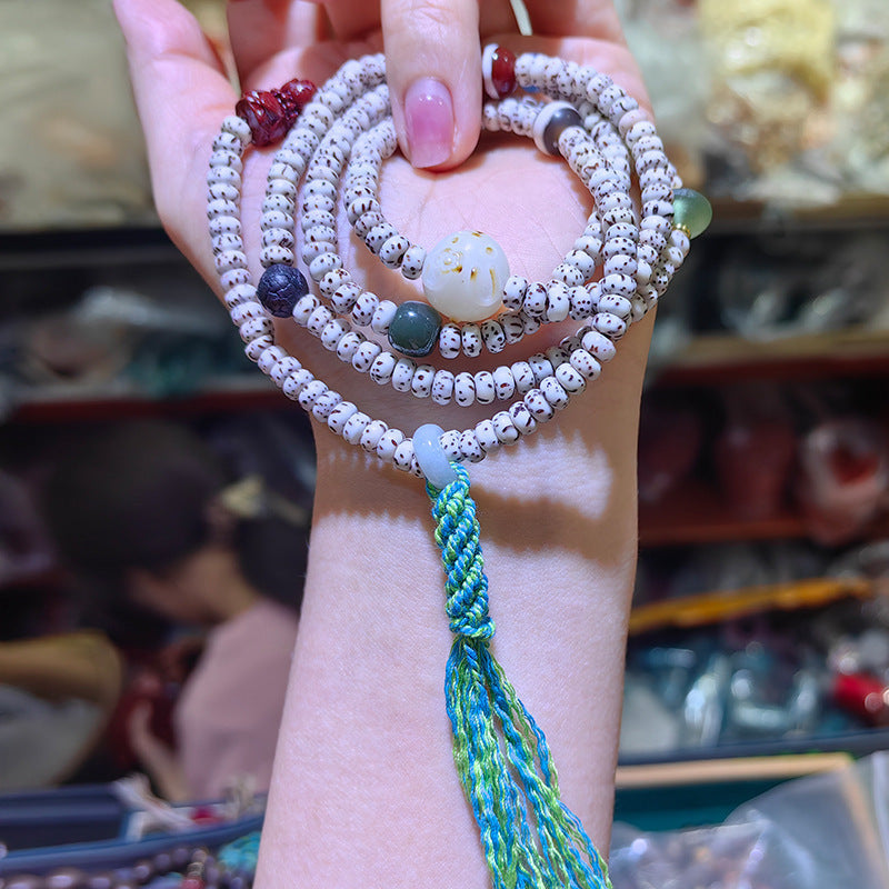 Gold Seed Bodhi Ethnic Style Cultural Artifact Bracelets