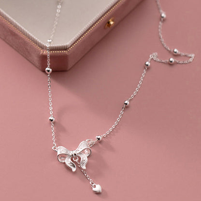 Women's Butterfly Fashionable Clavicle Chain French Style Necklaces