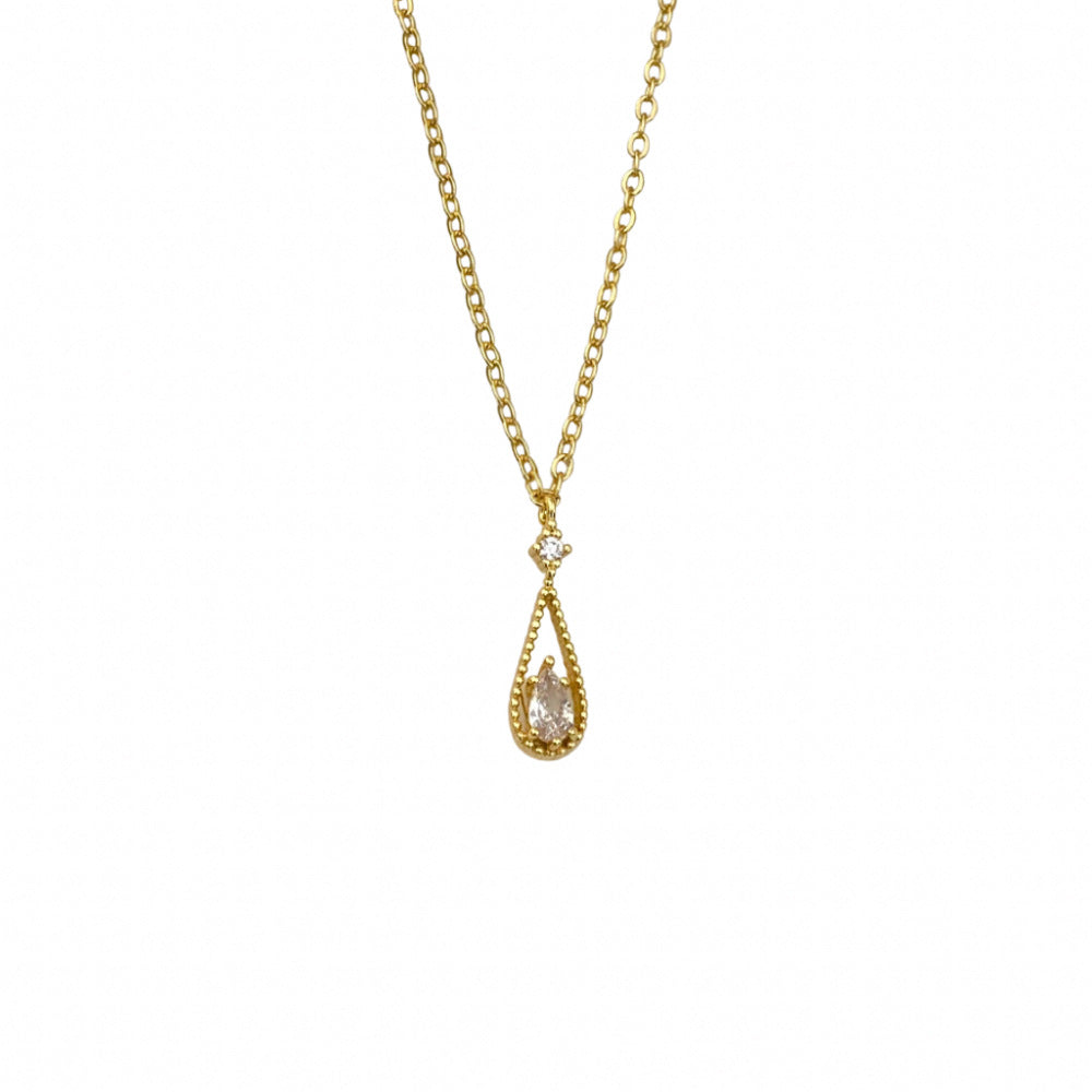 Women's Exquisite Super Fairy Design Water Drop Necklaces