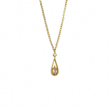 Women's Exquisite Super Fairy Design Water Drop Necklaces