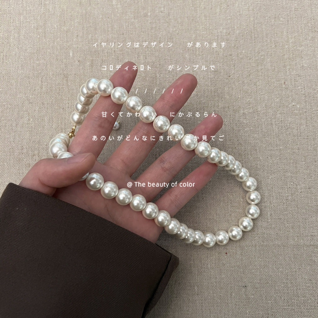 Service Of Korean Pearl Light Luxury Necklaces