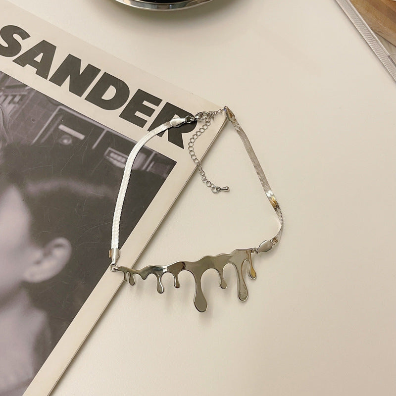 Elegant Cold Style Personalized Design Accessories Niche Necklaces