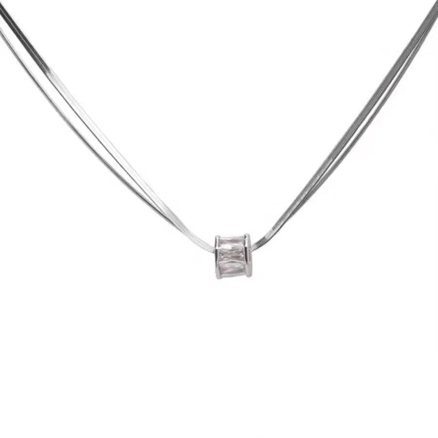 Women's Fashion Personality Cold Style Accessories Titanium Necklaces