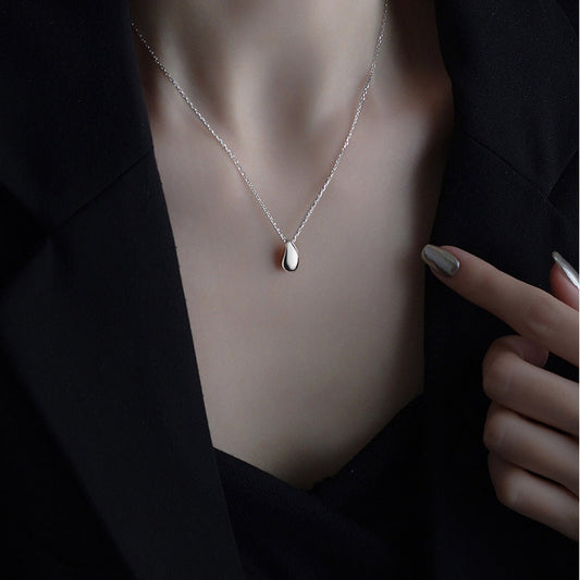 Titanium Steel No Fading Raindrop Female Necklaces
