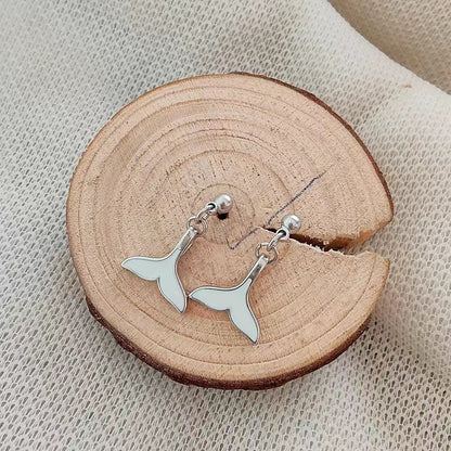 Women's Needle Temperament Fishtail Trendy Niche Design Earrings