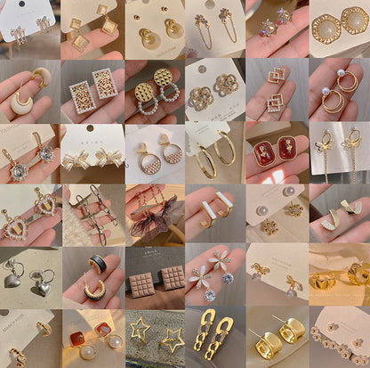 Treatment Personalized Stall Entrepreneurship High-grade Diamond Earrings